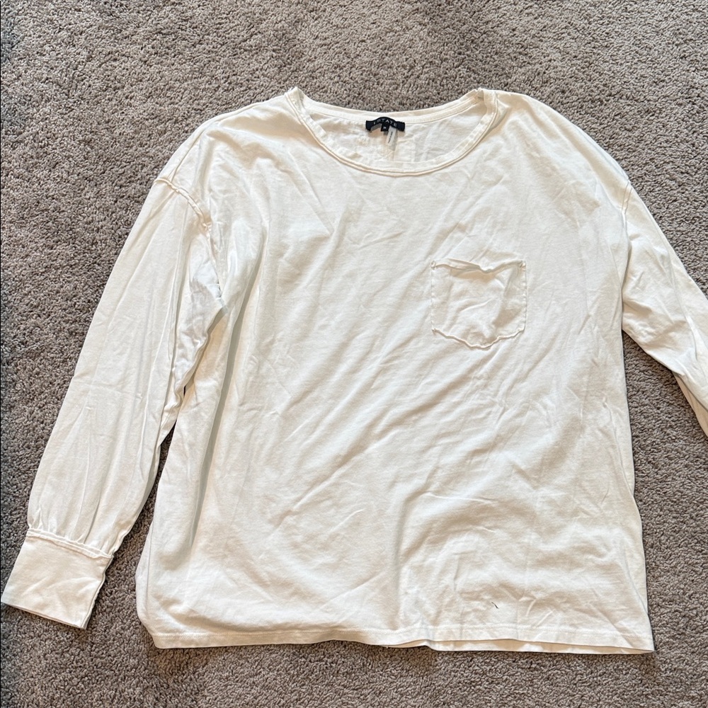 3/$8 1.State White Long Sleeve Top